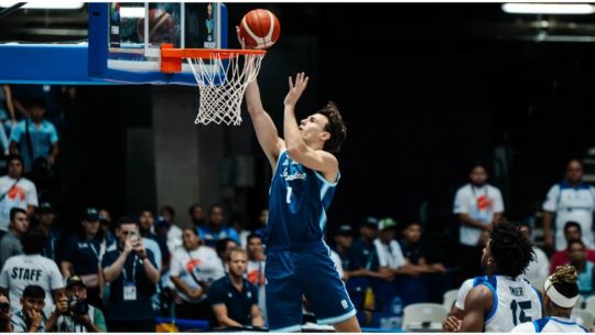 Argentina arrancó con autoridad en la AmeriCup 2025: victoria de 94-70 ante Nicaragua