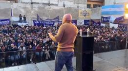 Espert hablando en La Matanza ante fiscales de LLA.