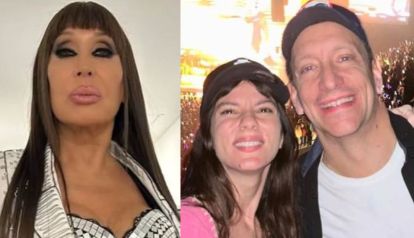 Moria Casán, Gimena Accardi y Nico Vázquez