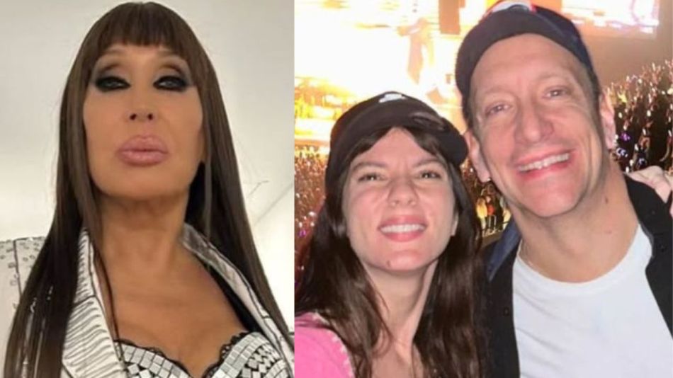 Moria Casán, Gimena Accardi y Nico Vázquez