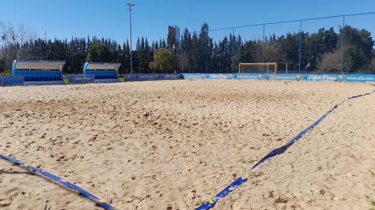  "Predio Lionel Andrés Messi, de la AFA".