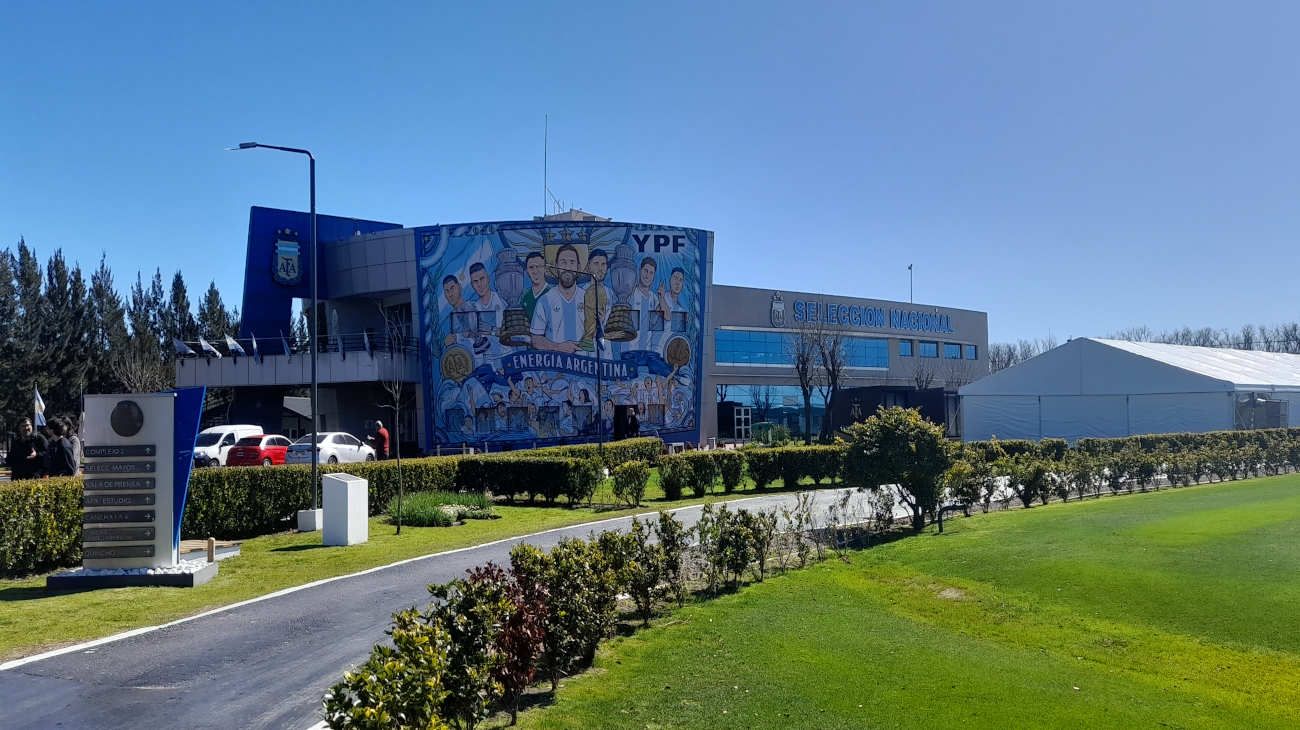  "Predio Lionel Andrés Messi, de la AFA".