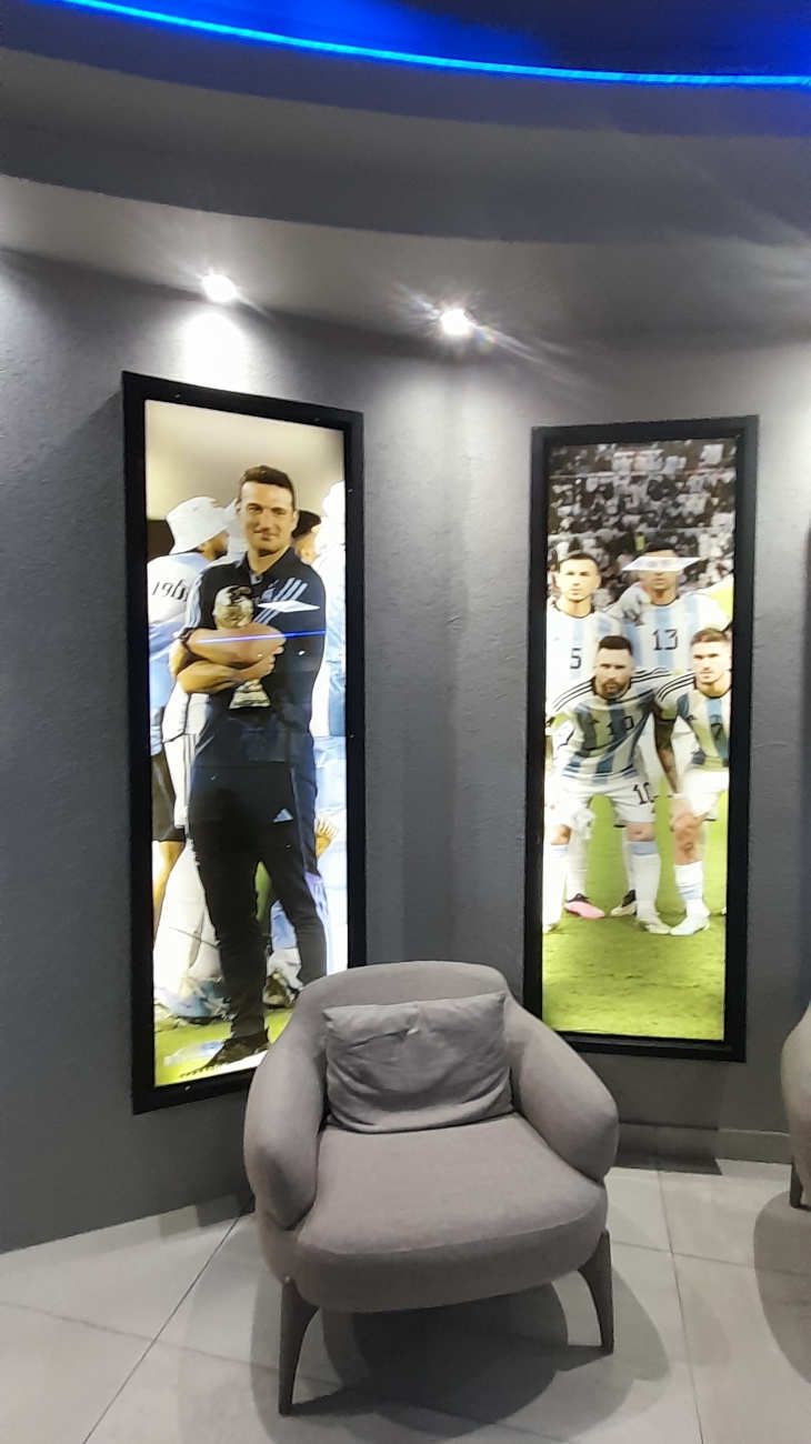  "Predio Lionel Andrés Messi, de la AFA".