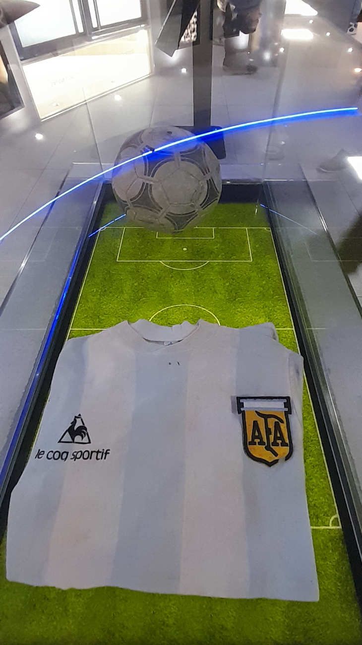  "Predio Lionel Andrés Messi, de la AFA".