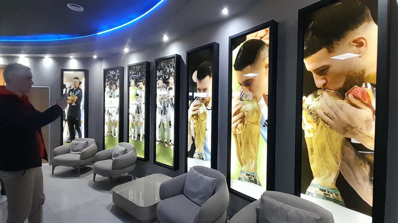  "Predio Lionel Andrés Messi, de la AFA".