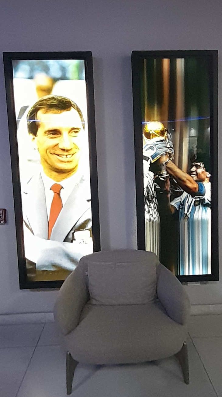  "Predio Lionel Andrés Messi, de la AFA".