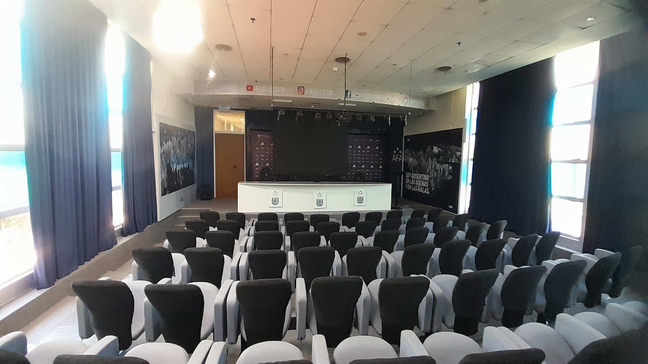  "Predio Lionel Andrés Messi, de la AFA".