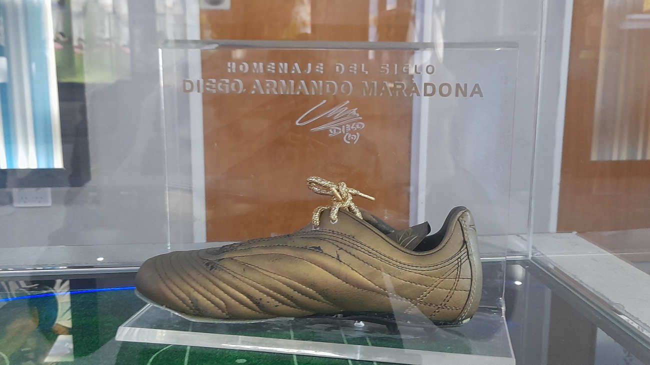  "Predio Lionel Andrés Messi, de la AFA".