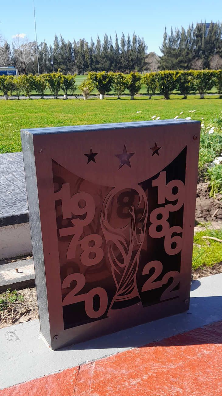  "Predio Lionel Andrés Messi, de la AFA".