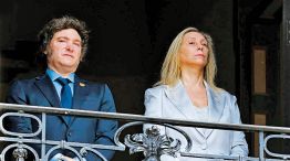 Javier Milei y Karina Milei