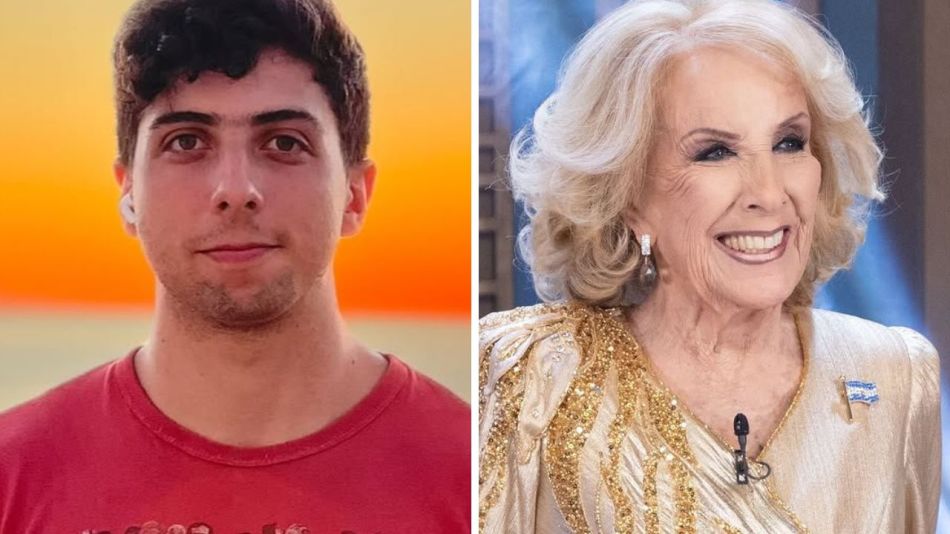 Rocco Gastaldi y Mirtha Legrand