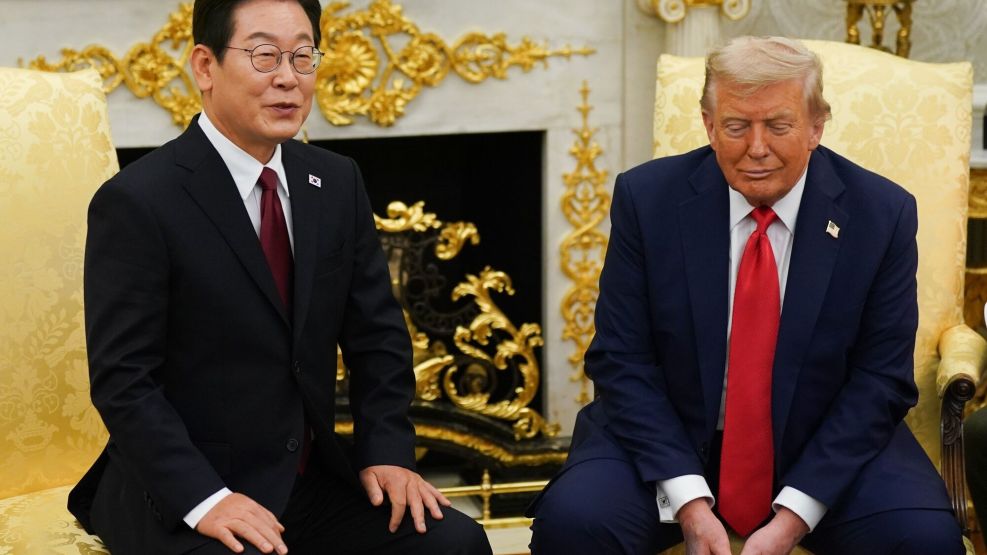 President Trump Hosts South Korean President Lee Jae Myung At White House