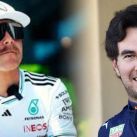 Valtteri Bottas y Checo Pérez