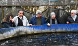 Nuevas autoridades en la fábrica de pejerreyes del país 