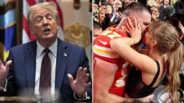 Donald Trump, Taylor Swift y Travis Kelce