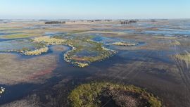 Inundaciones por el Río Salado: tras los cruces, funcionarios de Nación y Kicillof se reunieron en 9 de Julio