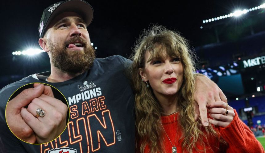 Taylor Swift y Travis Kelce se comprometieron