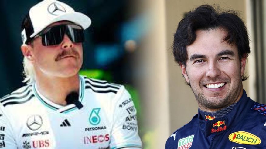 Valtteri Bottas y Checo Pérez