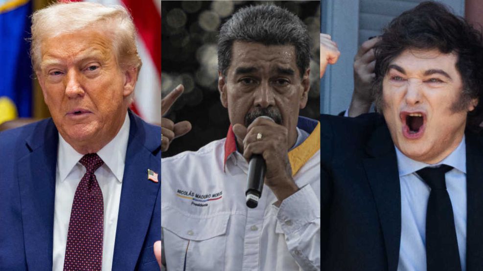 Trump, Maduro y Milei 20250826