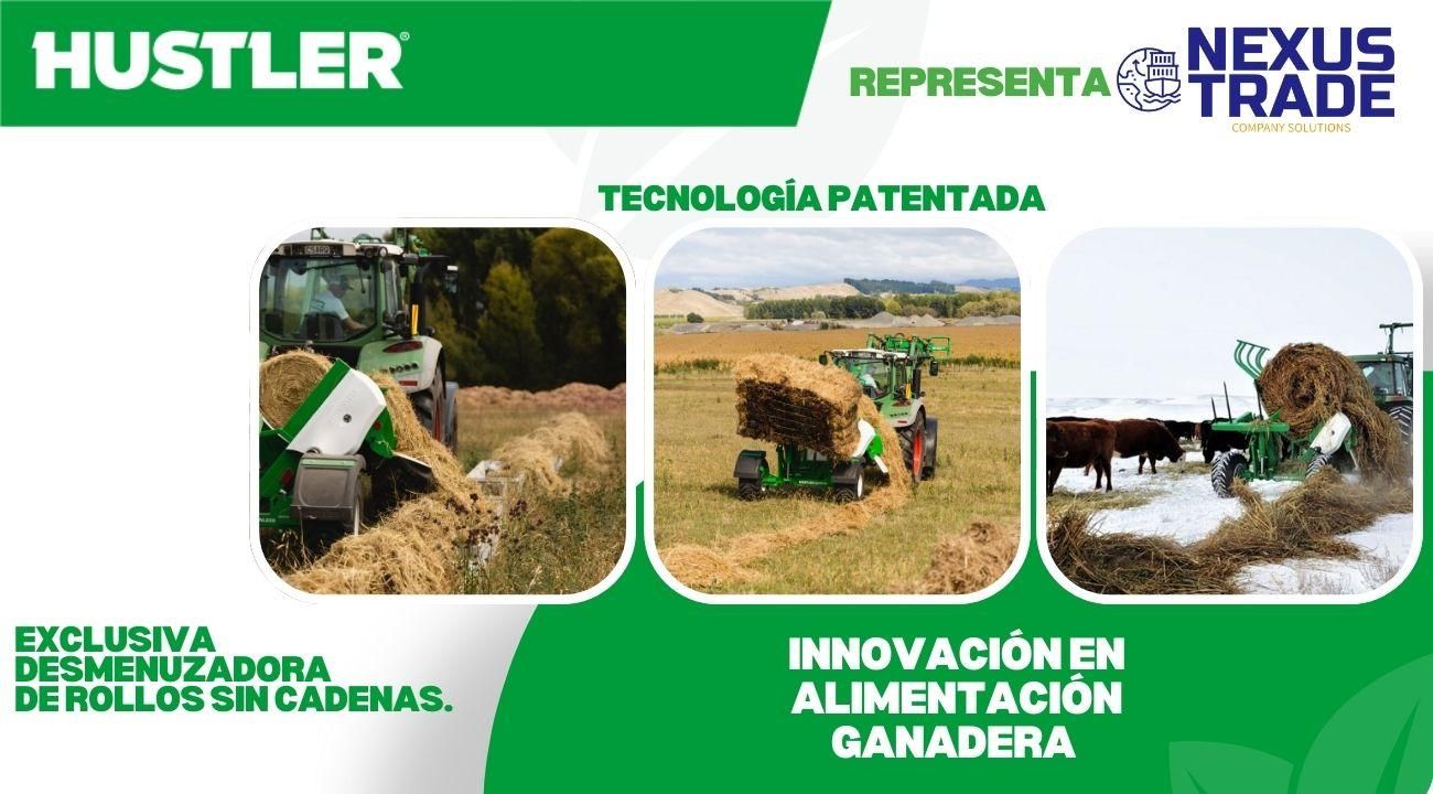 Hustler desembarca en Argentina. Innovación para la alimentación ganadera.