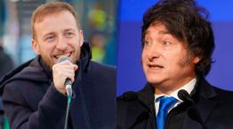 Federico Otermin y javier Milei 27082025