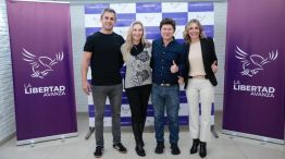 Karina Milei y Martín Menem en Corrientes