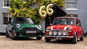 MINI cumple 66 años: historia, innovación y su futuro eléctrico