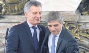 Luis Caputo y Mauricio Macri