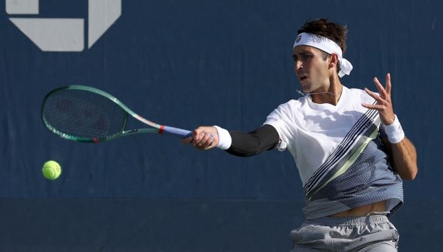 Tomás Etcheverry en el US Open