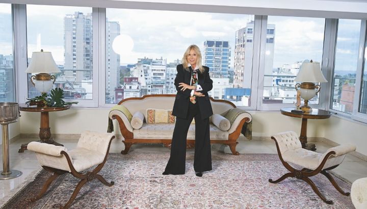 Obras de arte y recuerdos de sus viajes, así es el lujoso piso de Ana Rosenfeld en Le Park