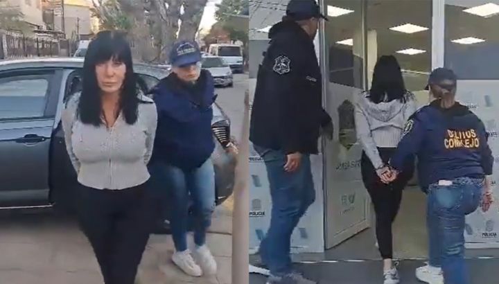 Así detuvieron a Elizabeth Rodrigo, la mamá de Ayelén Paleo acusada de formar parte de una red de prostitución: el video