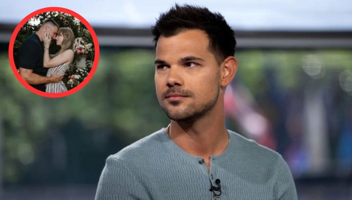 La llamativa reacción de Taylor Lautner ante el compromiso de Taylor Swift, su ex pareja, con Travis Kelce