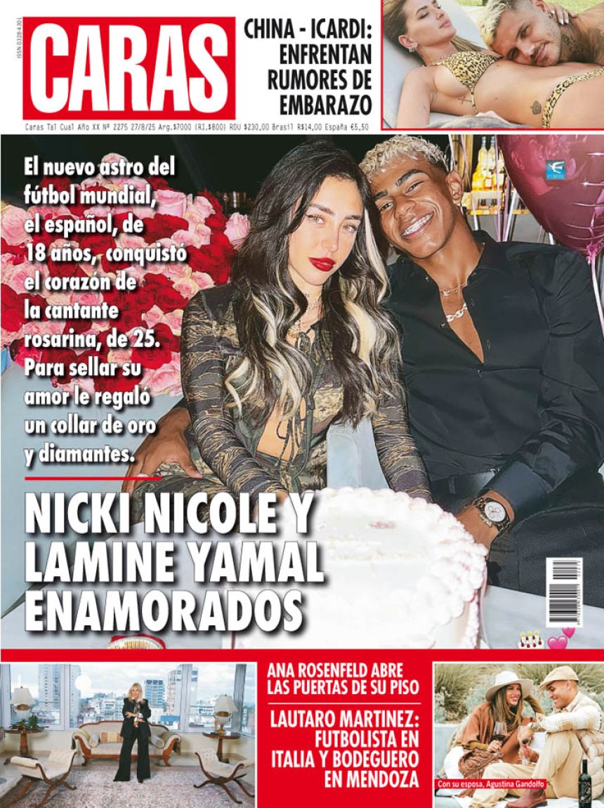 Nicki Nicole y Lamine Yamal enamorados 