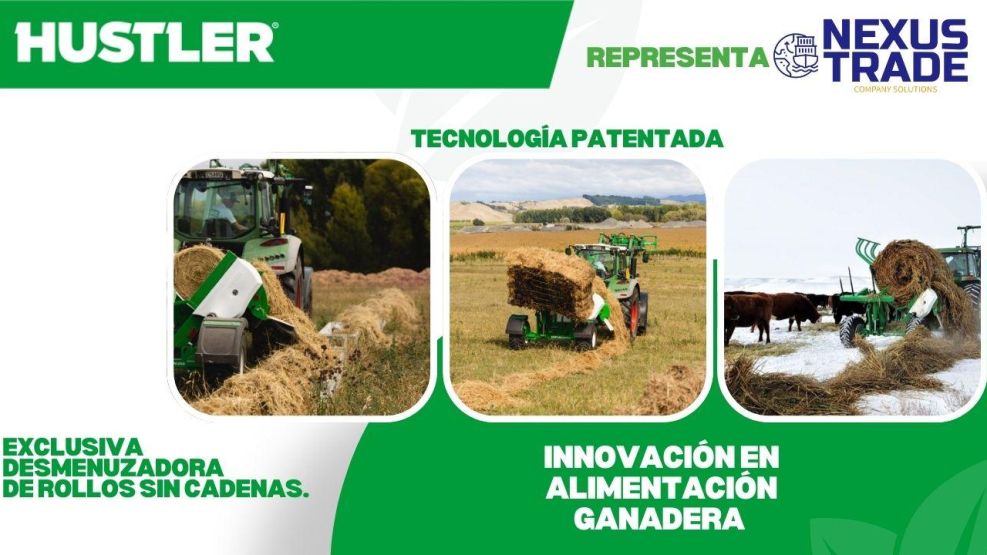 Hustler desembarca en Argentina. Innovación para la alimentación ganadera.