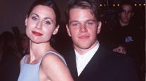 Minnie Driver y Matt Damon