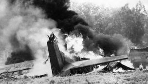 El avión Lockheed C-130H Hercules TC-62 derribado por Montoneros el 28 de agosto de 1975