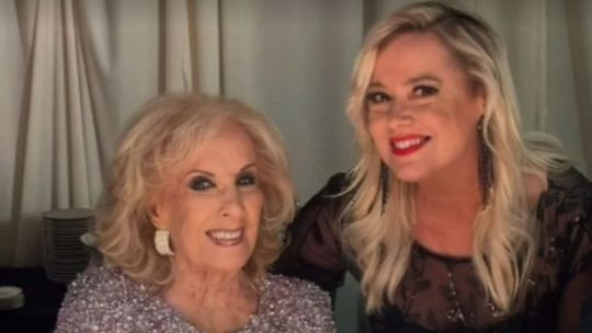 Pilar Smith y Mirtha Legrand