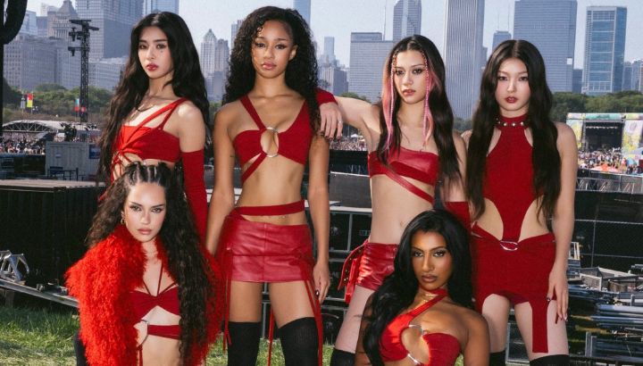 El grupo KATSEYE se presentará en el Lollapalooza Argentina, Brasil, Chile y Estéreo Picnic en Colombia en 2026