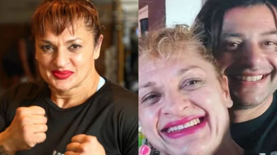Alejandra "Locomotora" Oliveras y su hermano Jesús