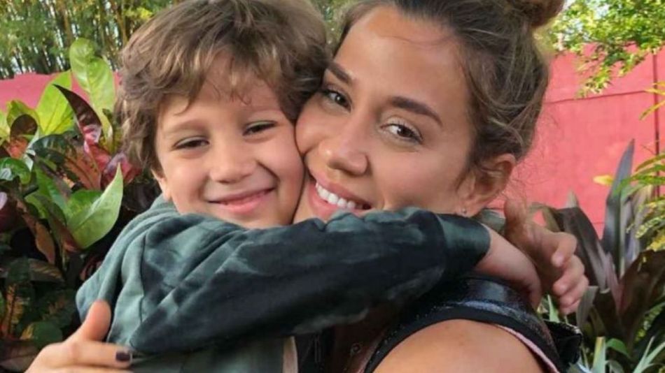 Jimena Barón y Momo