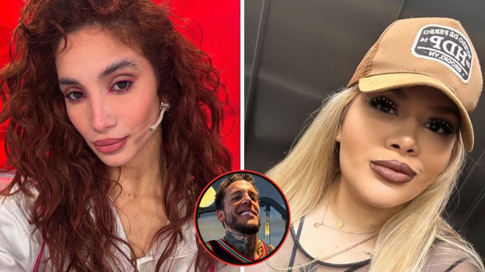 Melody Luz, Morena Rial y Alex Caniggia