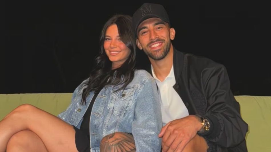 Nico González y su exnovia, Paloma