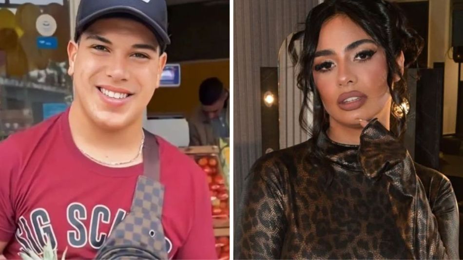 Thiago Medina y Daniela Celis