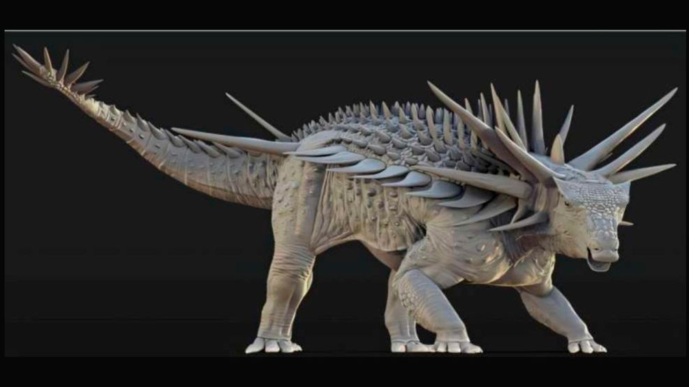 anquilosaurio Spicomellus afer