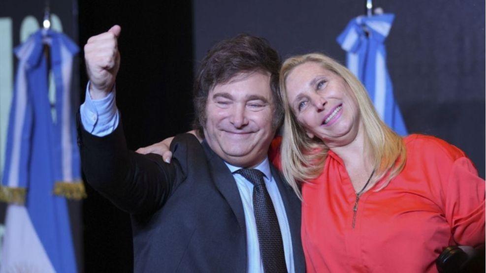 Javier y Karina Milei