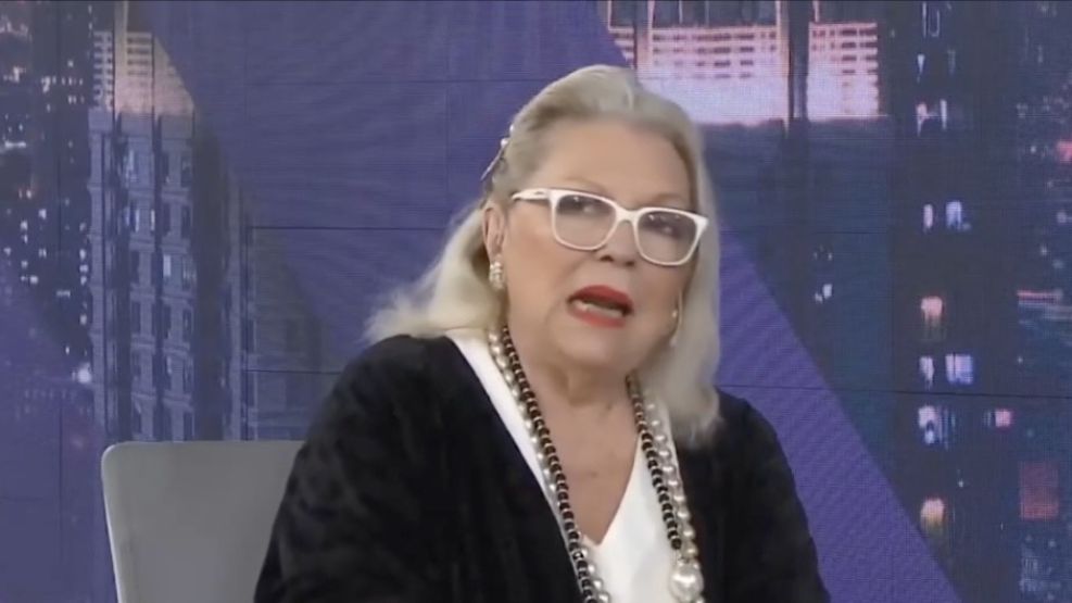 Lilita Carrio se refirio a Javier y Karina Milei