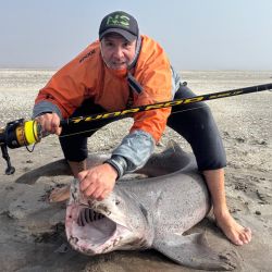 Tal como acostumbra el grupo de pescadores, el ejemplar fue marcado con las marcas biológicas para el proyecto “Conservar Tiburones en Argentina” y fue devuelto rápidamente a su hábitat, con la alegría de saber que siguen aportando a la conservación de la especie. 