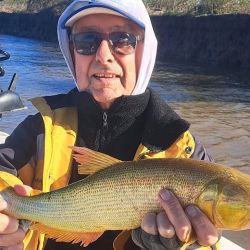 El buen clima de los últimos días favoreció a que se den buenos rindes en muchos pesqueros.