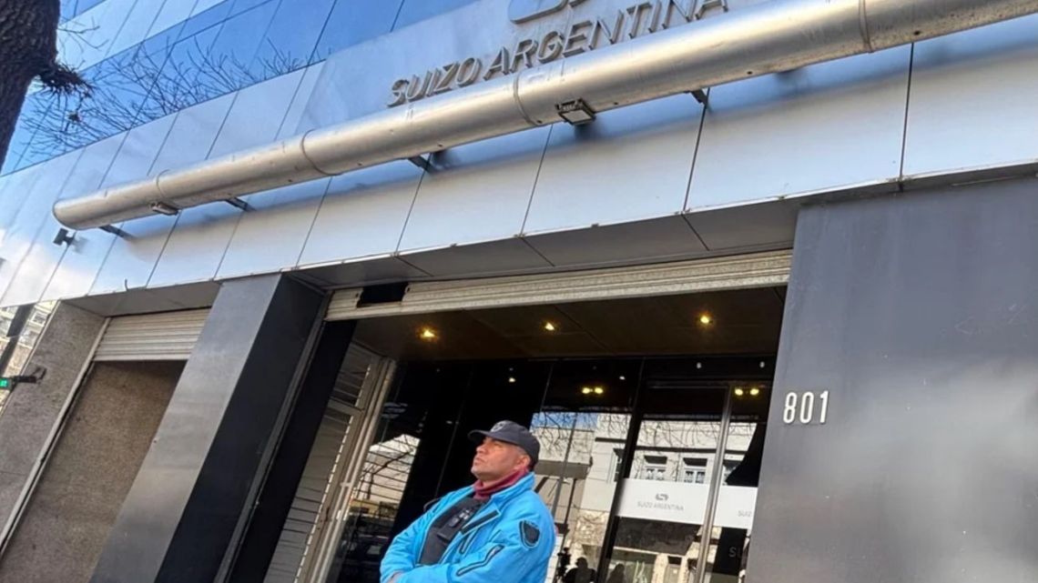 Raids were carried out on the offices of Suizo Argentino.
