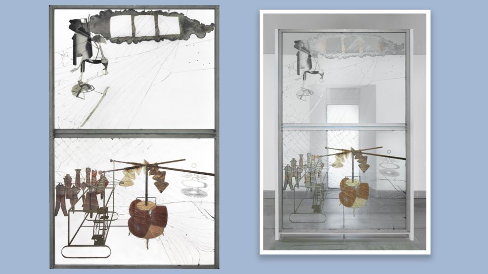 El gran vidrio, obra de Marcel Duchamp 29082025